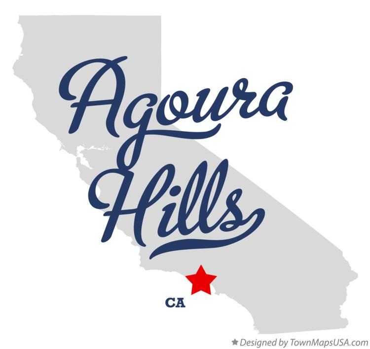 Map Of Agoura Hills Ca 